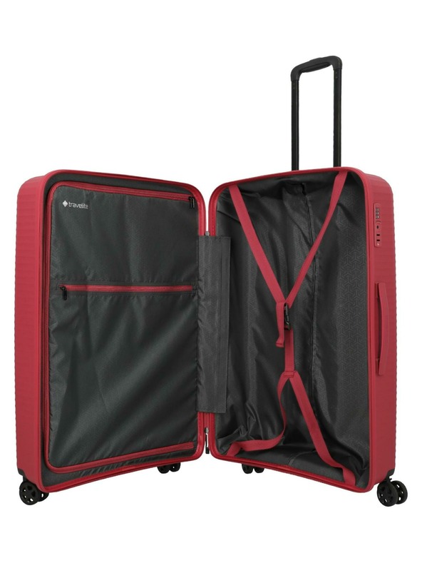 Travelite Cestovný kufor Travelite Air Stripe L Red