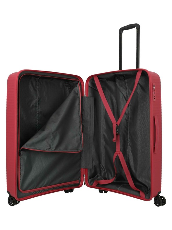 Travelite Cestovný kufor Travelite Air Stripe L Red