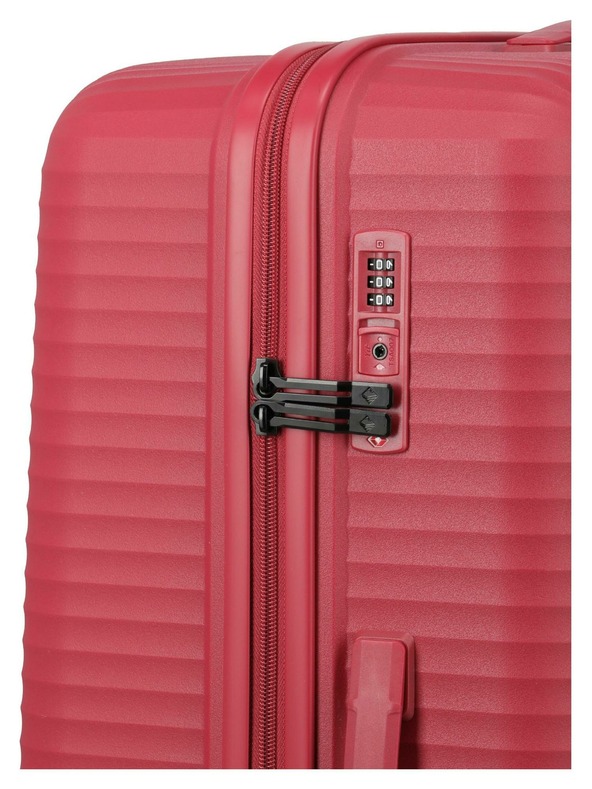 Travelite Cestovný kufor Travelite Air Stripe L Red