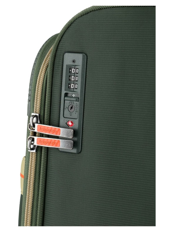 Travelite Cestovný kufor Travelite Color Craze L Olive
