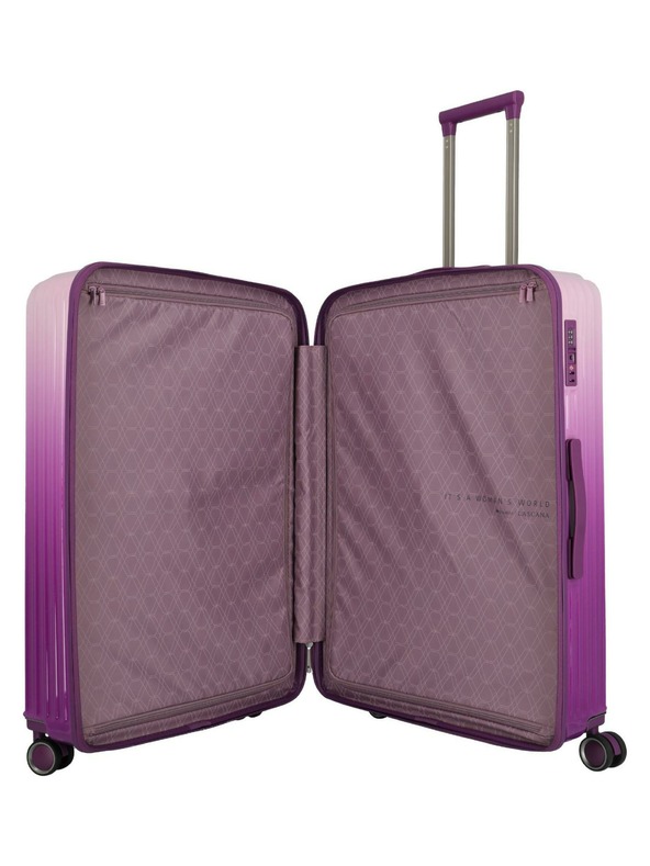 Travelite Cestovný kufor Travelite Lascana Edition L Purple Degrade