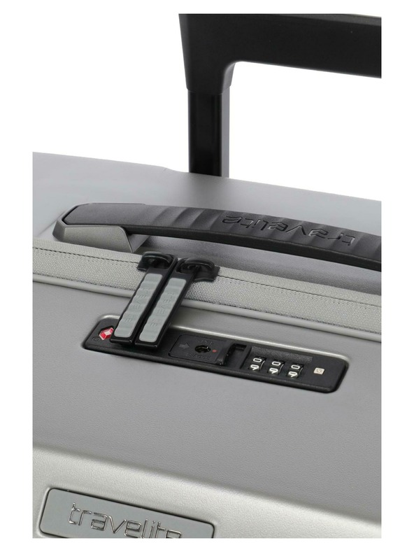 Travelite Cestovný kufor Travelite Millennium L Silver
