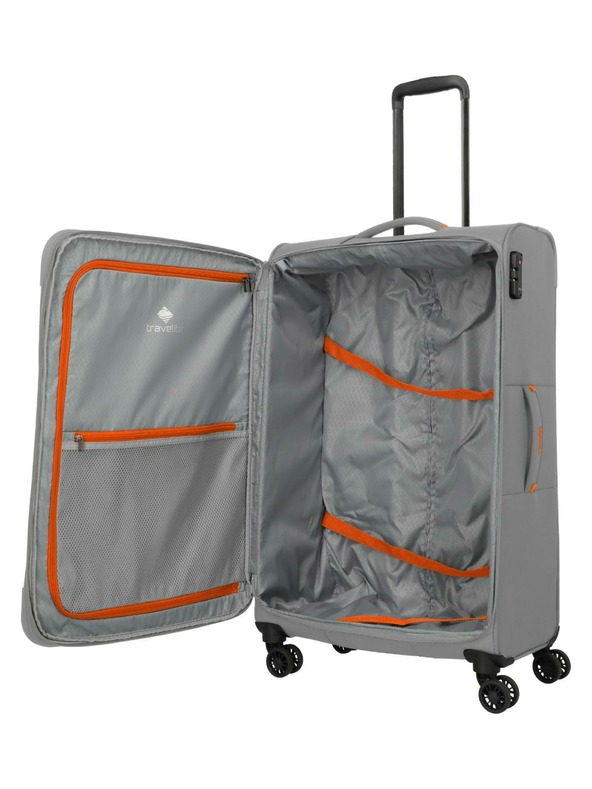 Travelite Cestovný kufor Travelite Umbria L Smoky Grey