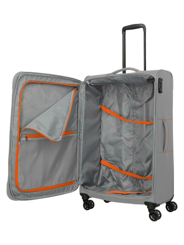 Travelite Cestovný kufor Travelite Umbria L Smoky Grey