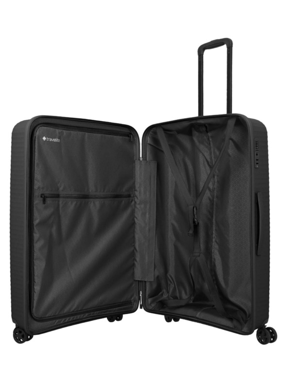 Travelite Cestovný kufor Travelite Air Stripe L Black