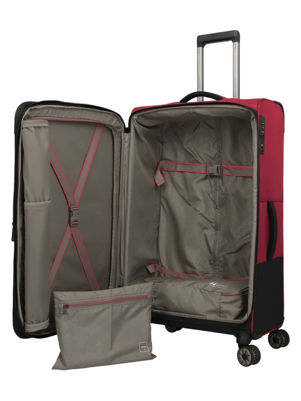 Travelite Cestovný kufor Travelite Crosslite XL Red