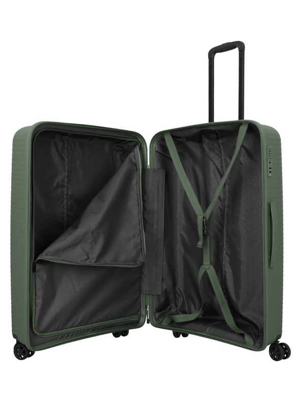 Travelite Cestovný kufor Travelite Air Stripe L Green