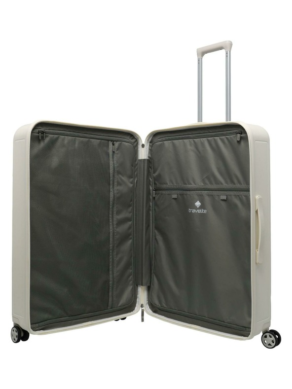 Travelite Cestovný kufor Travelite Panello L Ivory
