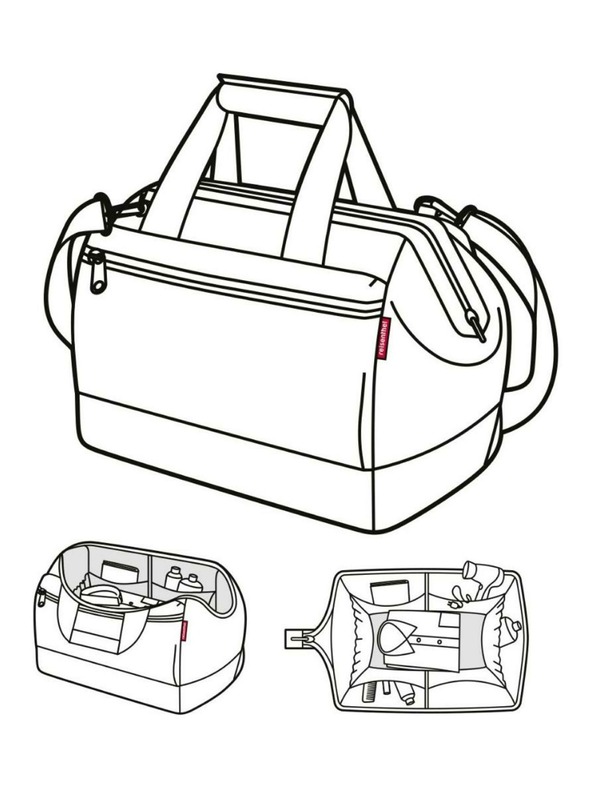 Reisenthel Cestovná taška Reisenthel Allrounder L Pocket Dots