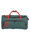 Travelite Cestovná taška Travelite Basics Fresh Wheeled duffle L Green/orange