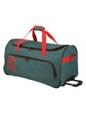 Travelite Cestovná taška Travelite Basics Fresh Wheeled duffle L Green/orange