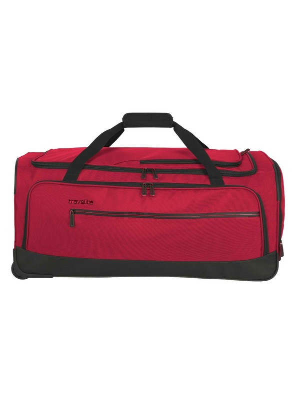 Travelite Cestovná taška Travelite Crosslite 5.0 Wheeled Duffle L Red