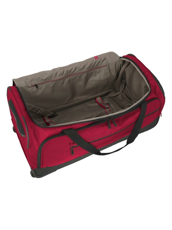 Travelite Cestovná taška Travelite Crosslite 5.0 Wheeled Duffle L Red