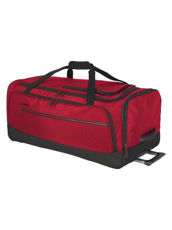 Travelite Cestovná taška Travelite Crosslite 5.0 Wheeled Duffle L Red