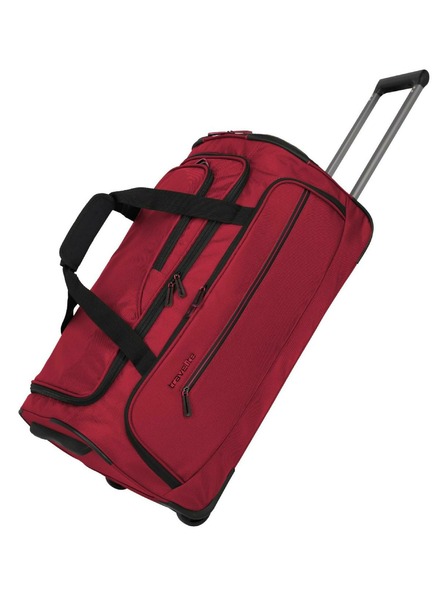 Travelite Cestovná taška Travelite Crosslite 5.0 Wheeled Duffle M Red