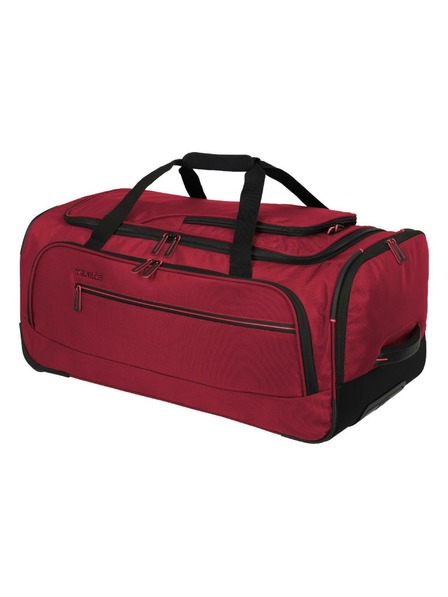 Travelite Cestovná taška Travelite Crosslite 5.0 Wheeled Duffle M Red