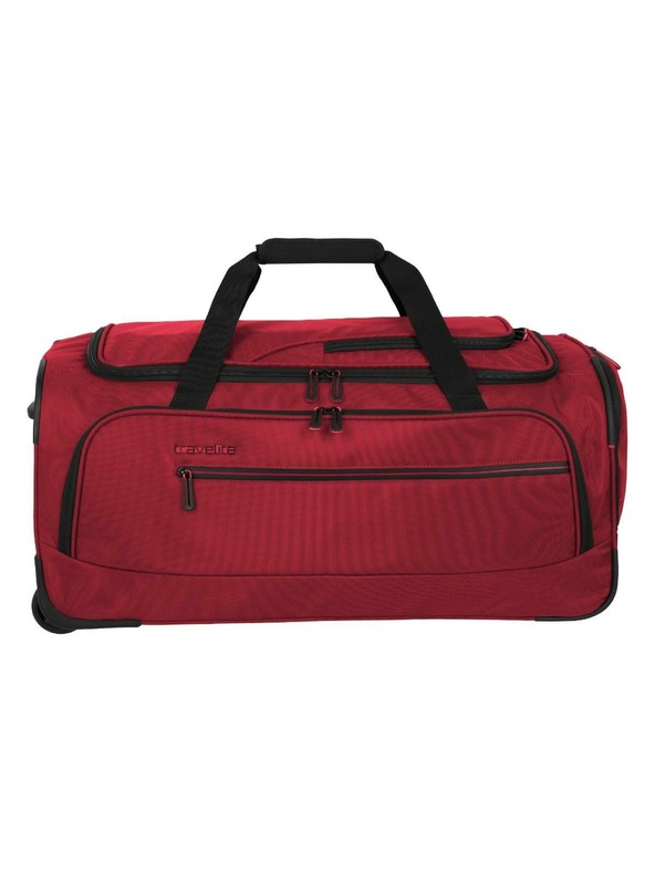 Travelite Cestovná taška Travelite Crosslite 5.0 Wheeled Duffle M Red