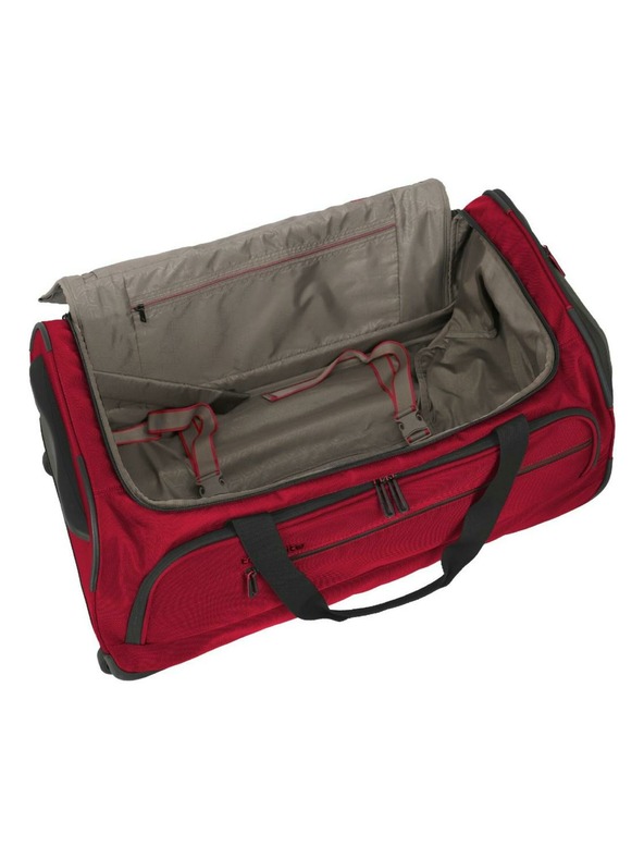 Travelite Cestovná taška Travelite Crosslite 5.0 Wheeled Duffle M Red