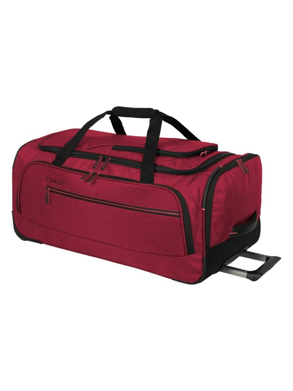 Travelite Cestovná taška Travelite Crosslite 5.0 Wheeled Duffle M Red