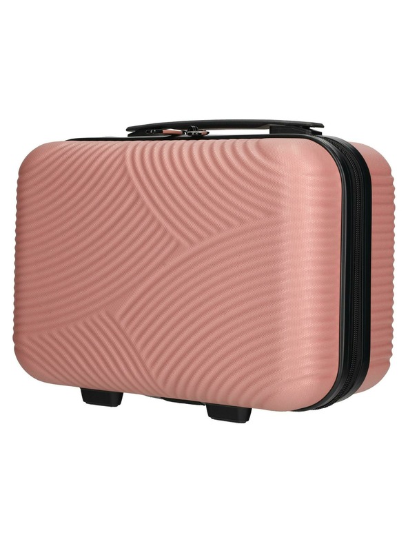 Enrico Benetti Kozmetický kufrík Enrico Benetti Louisville 39040-20 Oldpink