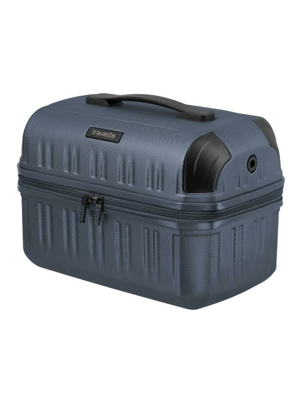 Travelite Kozmetický kufrík Travelite Dynamiic Beautycase Denim Blue