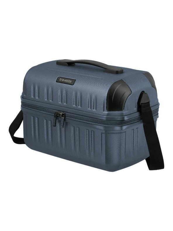 Travelite Kozmetický kufrík Travelite Dynamiic Beautycase Denim Blue