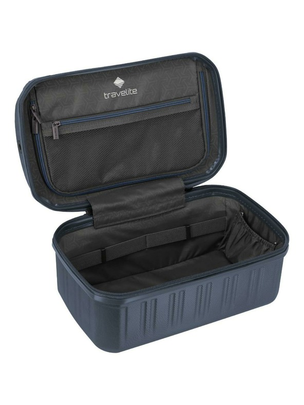 Travelite Kozmetický kufrík Travelite Dynamiic Beautycase Denim Blue