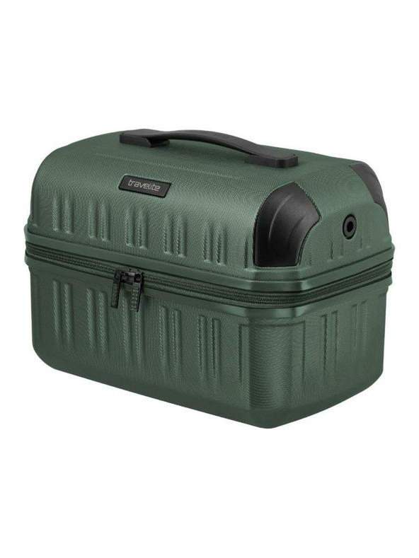 Travelite Kozmetický kufrík Travelite Dynamiic Beautycase Green