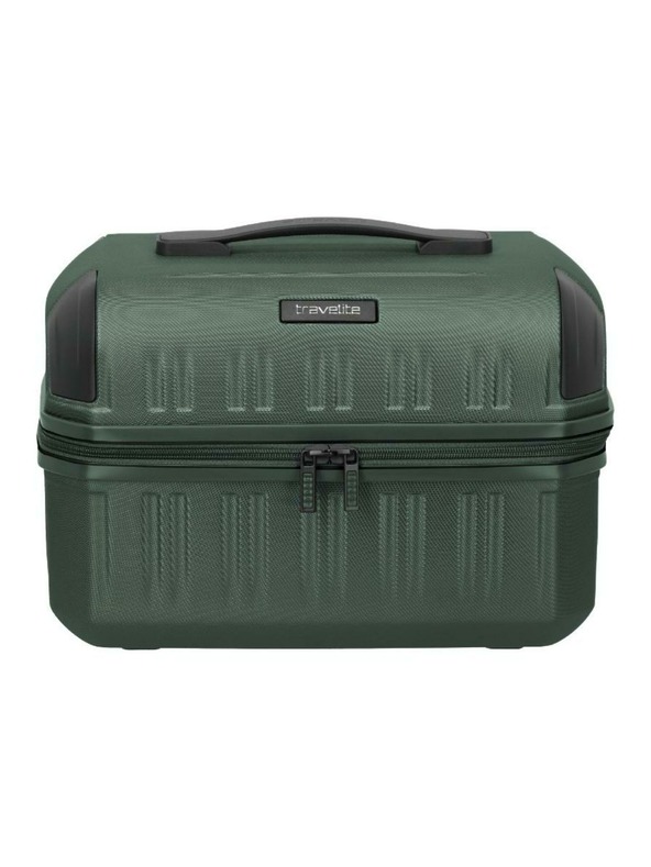 Travelite Kozmetický kufrík Travelite Dynamiic Beautycase Green