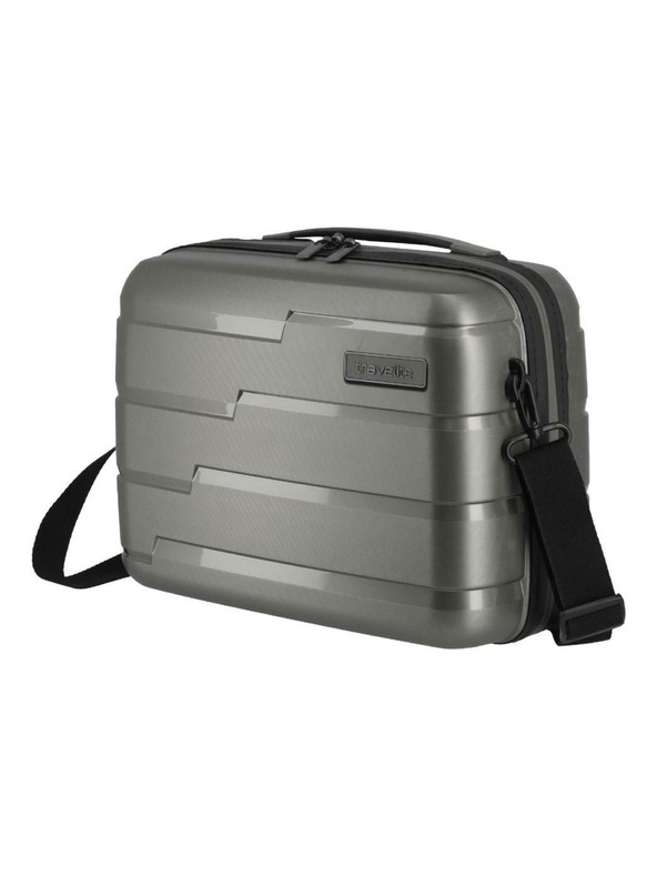 Travelite Kozmetický kufrík Travelite Air Base Beauty Case Anthracite
