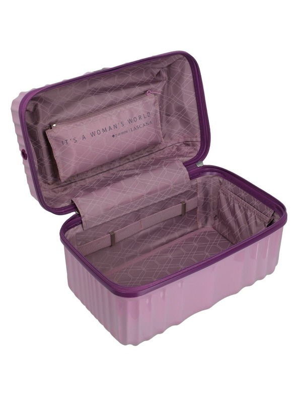 Travelite Kozmetický kufrík Travelite Lascana Edition Beautycase Purple Degrade