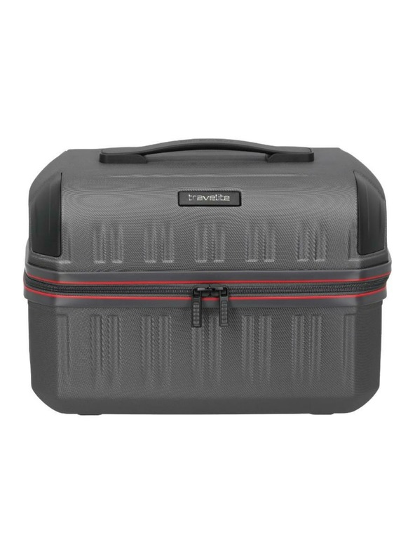 Travelite Kozmetický kufrík Travelite Dynamiic Beautycase Anthracite