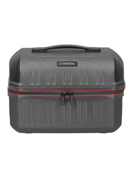 Travelite Kozmetický kufrík Travelite Dynamiic Beautycase Anthracite