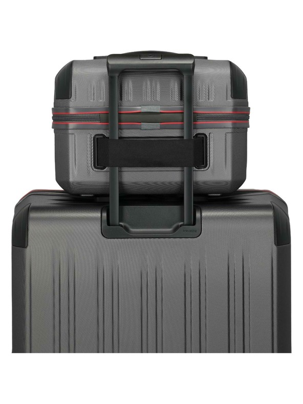 Travelite Kozmetický kufrík Travelite Dynamiic Beautycase Anthracite
