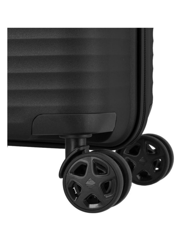 Travelite Travelite Air Stripe S Slim Čierna