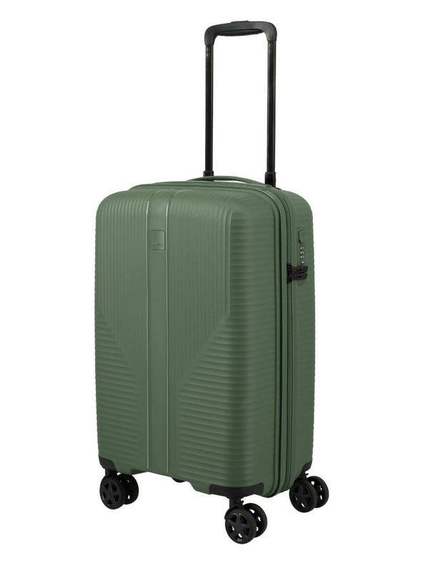 Travelite Travelite Air Stripe S Slim Zelená