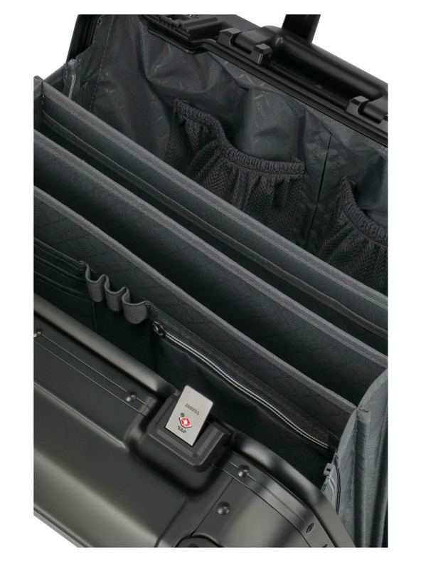 Travelite Travelite Next Business kolieskový kufor 4 kolieska Čierna
