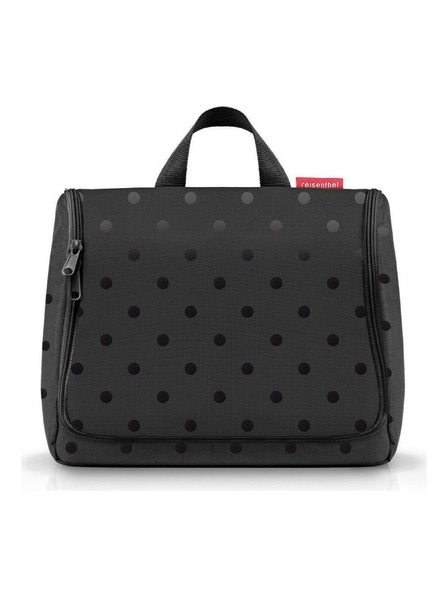 Reisenthel Kozmetická taška Reisenthel Toiletbag XL Glossy dots black