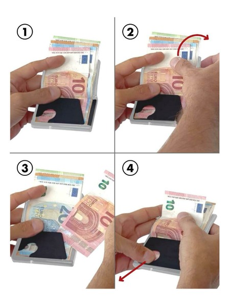 Mondraghi Peňaženka Mondraghi Silhouette Edelweiss Green