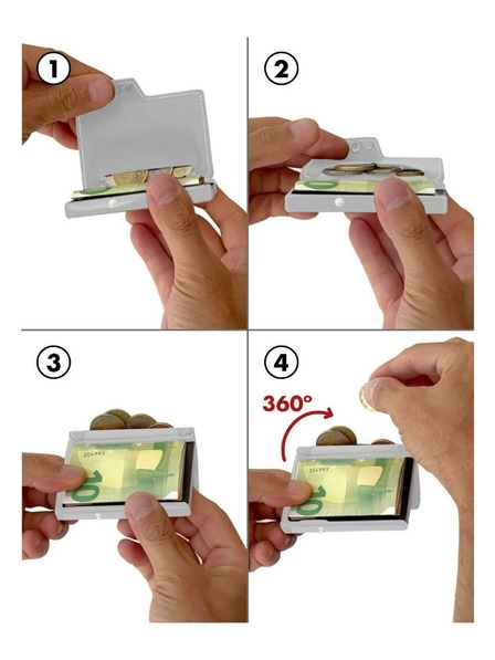 Mondraghi Peňaženka Mondraghi Silhouette Edelweiss Green