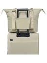 Travelite Kabelka Travelite BARBARA Stepp 2 in 1 Shopper Satin nude