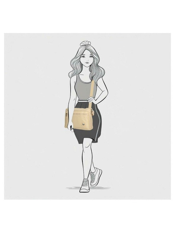 Enrico Benetti Kabelka Enrico Benetti Suzie 66845 Beige