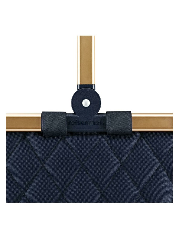 Reisenthel Taška Reisenthel Carrybag Frame Rhombus Midnight Gold