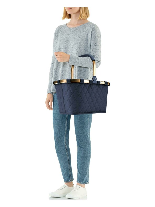 Reisenthel Taška Reisenthel Carrybag Frame Rhombus Midnight Gold