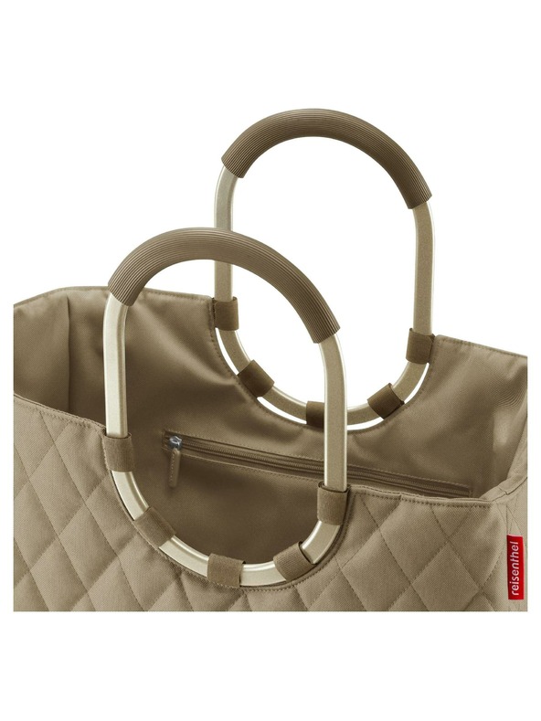 Reisenthel Taška Reisenthel Loopshopper L Frame Rhombus Olive