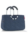 Reisenthel Taška Reisenthel Loopshopper M Herringbone Dark Blue