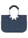 Reisenthel Taška Reisenthel Loopshopper M Herringbone Dark Blue