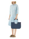 Reisenthel Taška Reisenthel Loopshopper M Herringbone Dark Blue