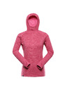 ALPINE PRO Dámska rýchlo schnúca mikina ALPINE PRO ROLTA neon pink