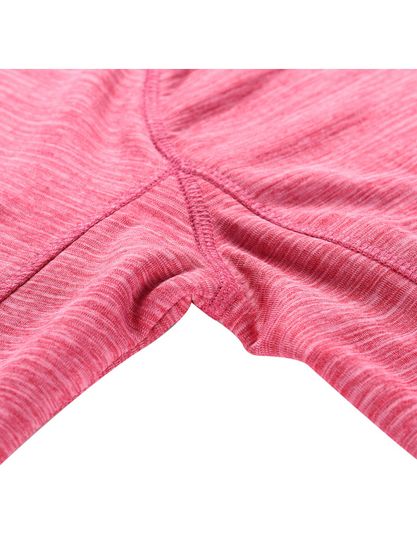 ALPINE PRO Dámska rýchlo schnúca mikina ALPINE PRO ROLTA neon pink